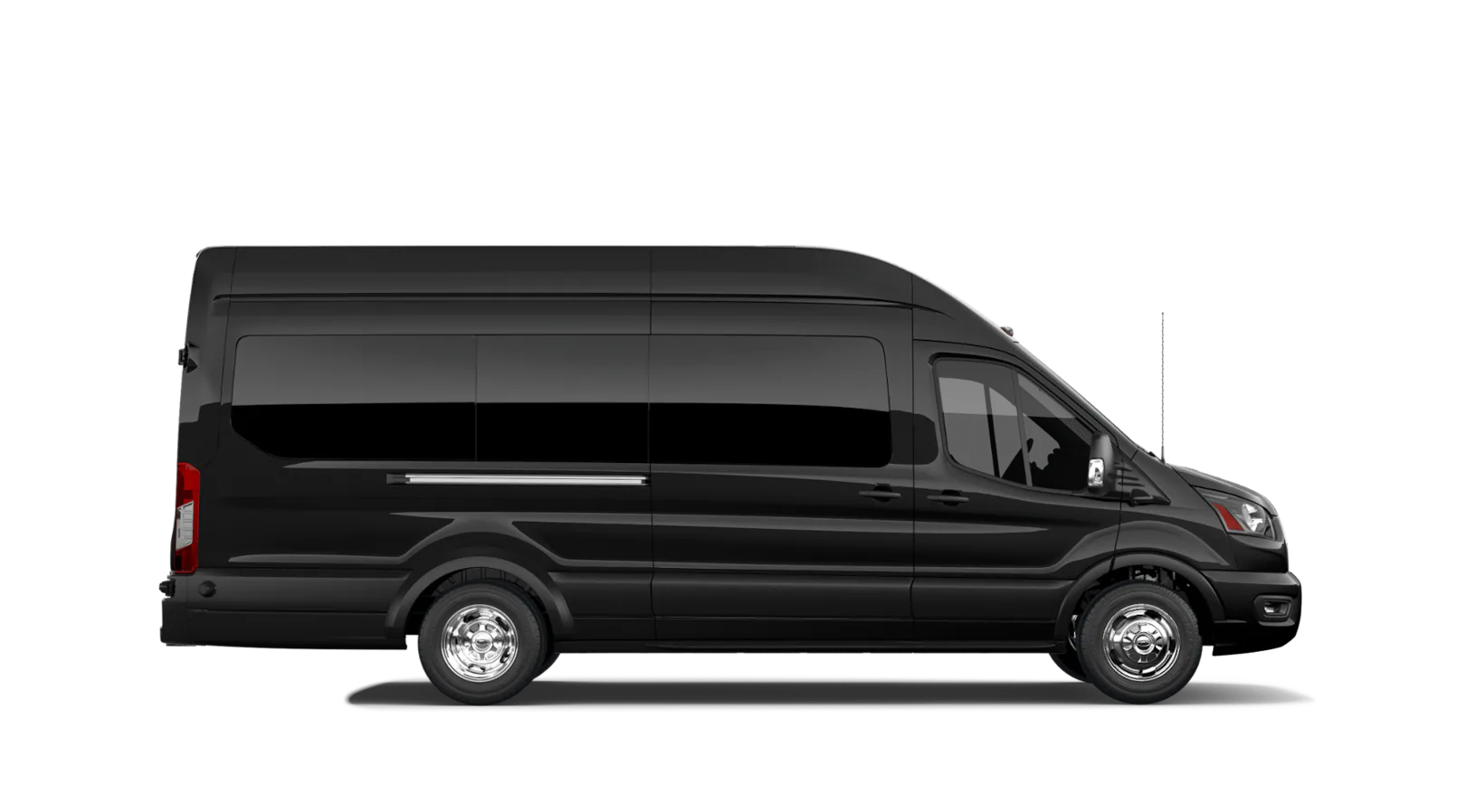 Extended-length Transit 350 HD side profile